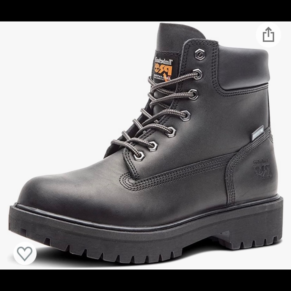 Brand new timberland steel toe boots
